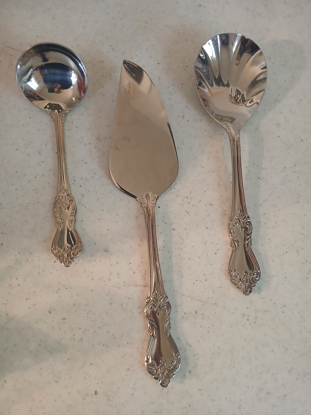 Reed & Barton Duchess Of Marlborough Three-piece Hostess Set